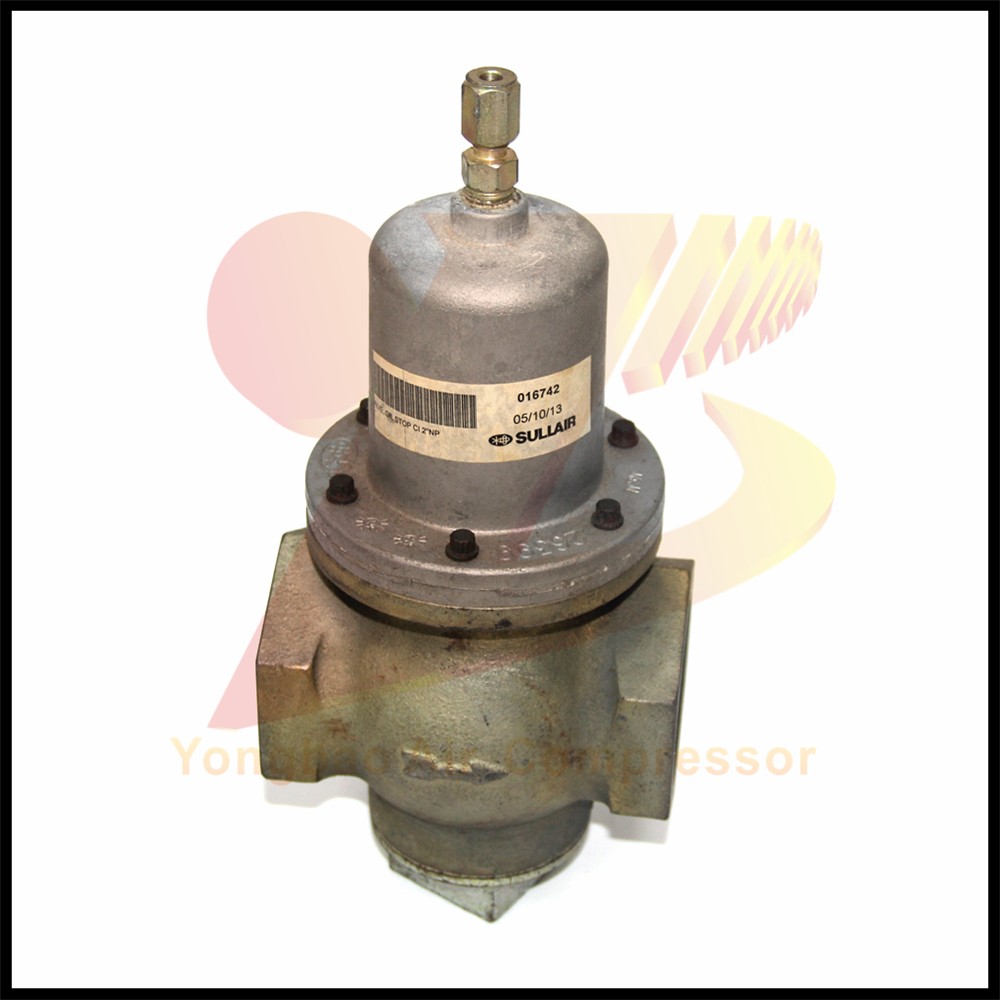 air compressed oil stop valve 016742 oil cut-off vavle