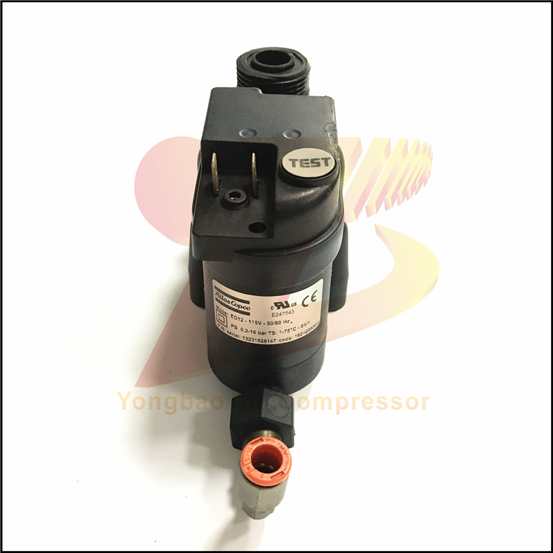 1624295080 Electric Auto Drain Valve FIT FOR Atlas Copco Air Compressor