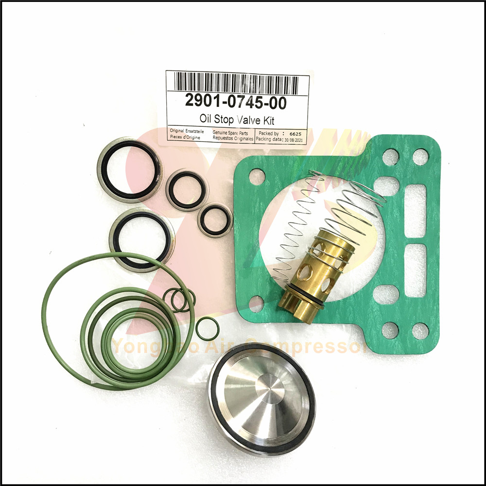 2901074500 Oil shut-off valve kit for screw air compressor accessories