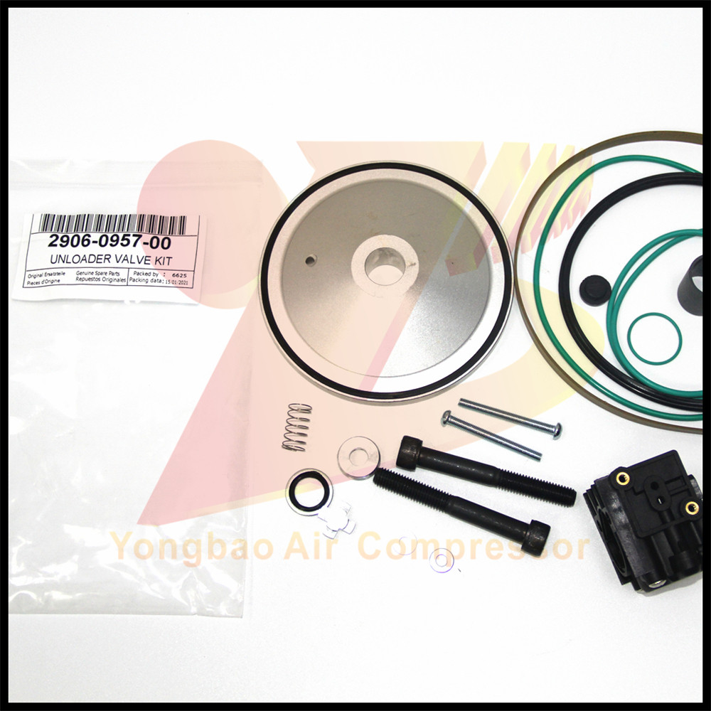 2906095700 Air compressor unloading valve suction valve included in repair kit