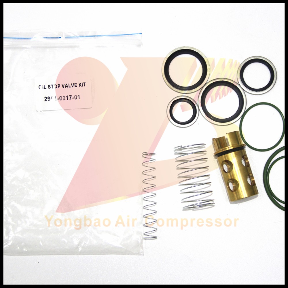 Oil stop/check valve kit 2901021701 For Atlas Copco Air Compressor Spare Parts